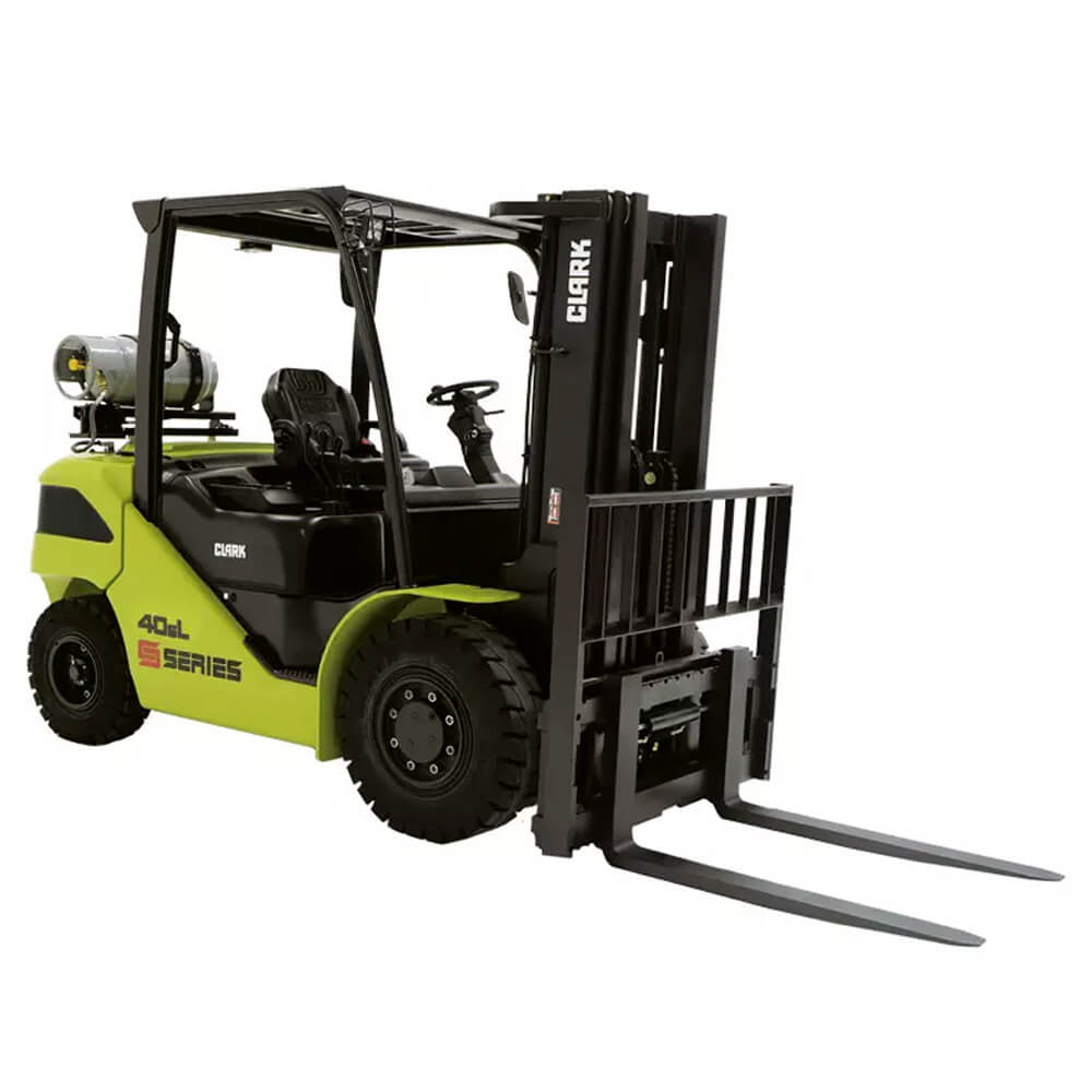 Forklift unloading commercial goods from a lorry in Stratford